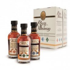 Rum Malecon Gift Pack 3x20cl, 60 cl - 40°