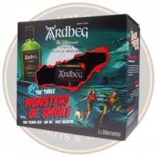 Ardbeg The Three Monsters of Smoke 3 x 20cl, 60cl - 46,67°